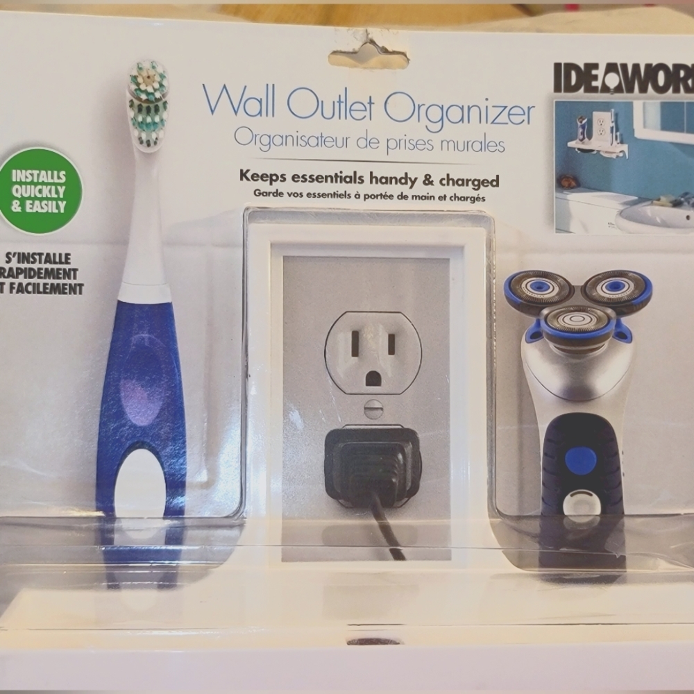 Ideaworks Wall Outlet Organizer